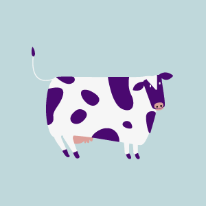 استراتژی گاو بنفش در بازاریابی و هنر متمایز شدن از رقبا